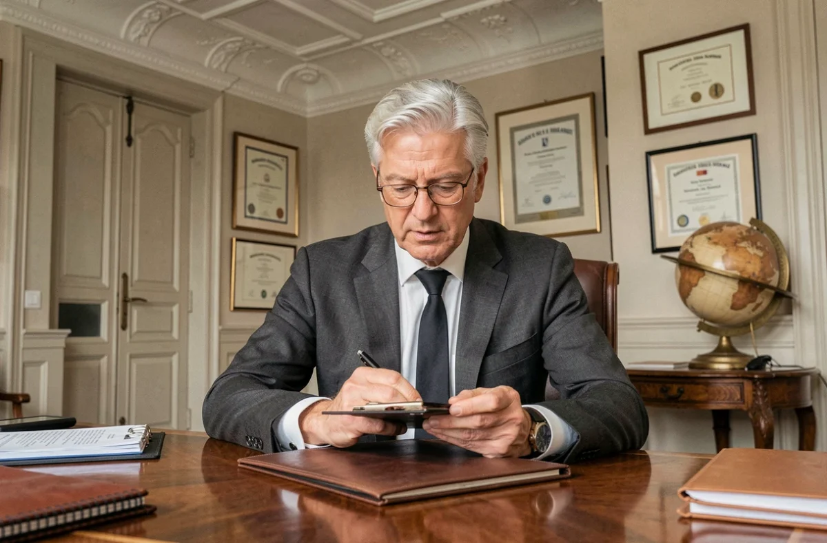 Conseiller senior de Blanc Brun Assurance Conseil dans un bureau élégant du 9e arrondissement de Lyon