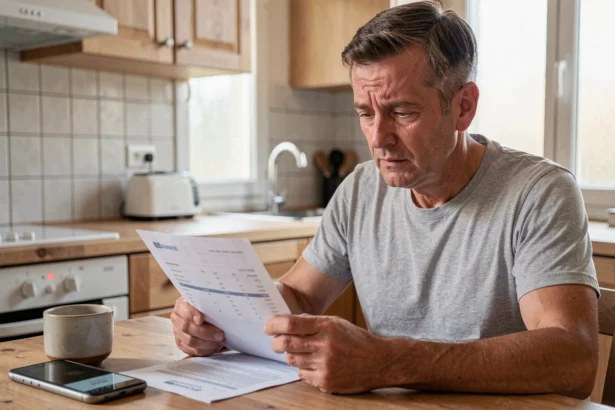 Homme consultant son relevé de compte épargne livret A face à l'inflation en 2026