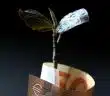 brown and white paper bag